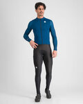 SPORTFUL Cyklistický dres s dlouhým rukávem zimní - SRK THERMAL - modrá
