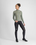 SPORTFUL Cyklistický dres s dlouhým rukávem zimní - SRK THERMAL W - zelená