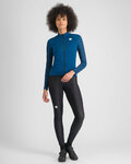 SPORTFUL Cyklistický dres s dlouhým rukávem zimní - SRK THERMAL - modrá