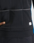 SPORTFUL Cyklistická zateplená bunda - GIARA SOFTSHELL - modrá