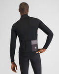 SPORTFUL Cyklistická zateplená bunda - NEO SOFTSHELL - černá