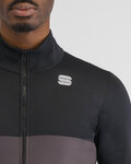 SPORTFUL Cyklistická zateplená bunda - NEO SOFTSHELL - černá