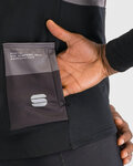 SPORTFUL Cyklistická zateplená bunda - NEO SOFTSHELL - černá
