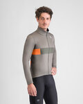 SPORTFUL Cyklistická zateplená bunda - NEO 2 SOFTSHELL - šedá