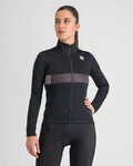 SPORTFUL Cyklistická zateplená bunda - NEO SOFTSHELL W - černá