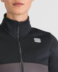 SPORTFUL Cyklistická zateplená bunda - NEO SOFTSHELL W - černá