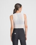 SPORTFUL Cyklistické triko bez rukávů - PRO BASELAYER W - bílá