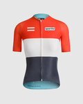 SPORTFUL Cyklistický dres s krátkým rukávem - SUPERNOVA HERITAGE W - modrá/bílá/červená