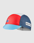 SPORTFUL Cyklistická čepice - HERITAGE - modrá/červená/šedá