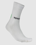 SPORTFUL Cyklistické ponožky klasické - RIDE DOLOMITES - bílá/zelená