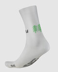 SPORTFUL Cyklistické ponožky klasické - RIDE DOLOMITES - bílá/zelená