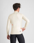 SPORTFUL Cyklistický dres s dlouhým rukávem zimní - CLASSIC THERMAL - ivory