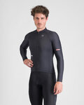 SPORTFUL Cyklistický dres s dlouhým rukávem zimní - SUPERNOVA THERMAL - černá