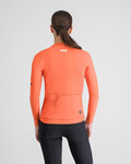 SPORTFUL Cyklistický dres s dlouhým rukávem zimní - SUPERNOVA THERMAL W - oranžová