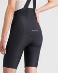 SPORTFUL Cyklistické kalhoty krátké s laclem - LTD 2 - černá