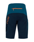 KARPOS Cyklistické kalhoty krátké bez laclu - RAPID BAGGY - modrá