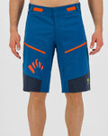 KARPOS Cyklistické kalhoty krátké bez laclu - RAPID BAGGY - modrá
