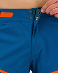 KARPOS Cyklistické kalhoty krátké bez laclu - RAPID BAGGY - modrá
