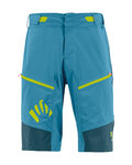 KARPOS Cyklistické kalhoty krátké bez laclu - RAPID BAGGY - modrá