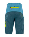KARPOS Cyklistické kalhoty krátké bez laclu - RAPID BAGGY - modrá