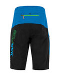KARPOS Cyklistické kalhoty krátké bez laclu - RAPID BAGGY - světle modrá
