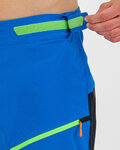 KARPOS Cyklistické kalhoty krátké bez laclu - RAPID BAGGY - světle modrá