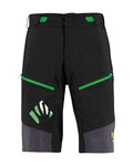 KARPOS Cyklistické kalhoty krátké bez laclu - RAPID BAGGY - černá