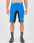 KARPOS Cyklistické kalhoty krátké bez laclu - BALLISTIC EVO - světle modrá