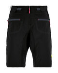 KARPOS Cyklistické kalhoty krátké bez laclu - BALLISTIC EVO W - černá