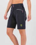 KARPOS Cyklistické kalhoty krátké bez laclu - BALLISTIC EVO W - černá