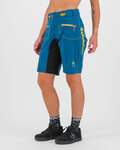 KARPOS Cyklistické kalhoty krátké bez laclu - BALLISTIC EVO - modrá