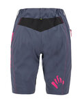 KARPOS Cyklistické kalhoty krátké bez laclu - BALLISTIC EVO - šedá