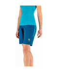 KARPOS Cyklistické kalhoty krátké bez laclu - BALLISTIC EVO - modrá