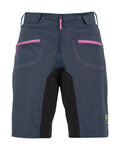 KARPOS Cyklistické kalhoty krátké bez laclu - BALLISTIC EVO W - modrá/černá