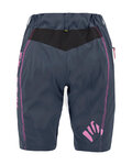 KARPOS Cyklistické kalhoty krátké bez laclu - BALLISTIC EVO W - modrá/černá