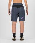 KARPOS Cyklistické kalhoty krátké bez laclu - BALLISTIC EVO W - modrá/černá