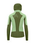 KARPOS Cyklistická větruodolná bunda - LAVAREDO W - zelená/světle zelená