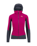 KARPOS Cyklistická větruodolná bunda - LAVAREDO W - růžová
