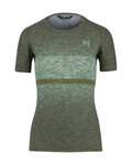 KARPOS Cyklistické triko s krátkým rukávem - VERVE - zelená