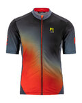 KARPOS Cyklistický dres s krátkým rukávem - JUMP - červená/černá