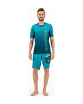 KARPOS Cyklistický dres s krátkým rukávem - VERVE - tyrkysová