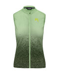 KARPOS Cyklistický dres bez rukávů - VERVE EVO - zelená