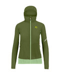 KARPOS Cyklistická větruodolná bunda - LOT EVO W - zelená