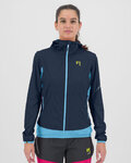 KARPOS Cyklistická větruodolná bunda - LOT EVO W - modrá