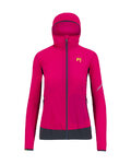 KARPOS Cyklistická větruodolná bunda - LOT EVO W - růžová