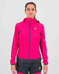 KARPOS Cyklistická větruodolná bunda - LOT EVO W - růžová