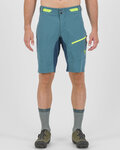 KARPOS Cyklistické kalhoty krátké bez laclu - VAL VIOLA - tyrkysová