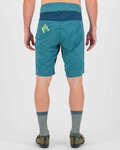 KARPOS Cyklistické kalhoty krátké bez laclu - VAL VIOLA - tyrkysová