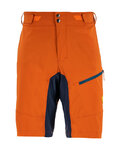 KARPOS Cyklistické kalhoty krátké bez laclu - VAL VIOLA - oranžová