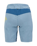 KARPOS Cyklistické kalhoty krátké bez laclu - VAL VIOLA - světle modrá